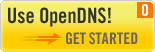 Use OpenDNS to make your Internet faster, safer, and smarter.